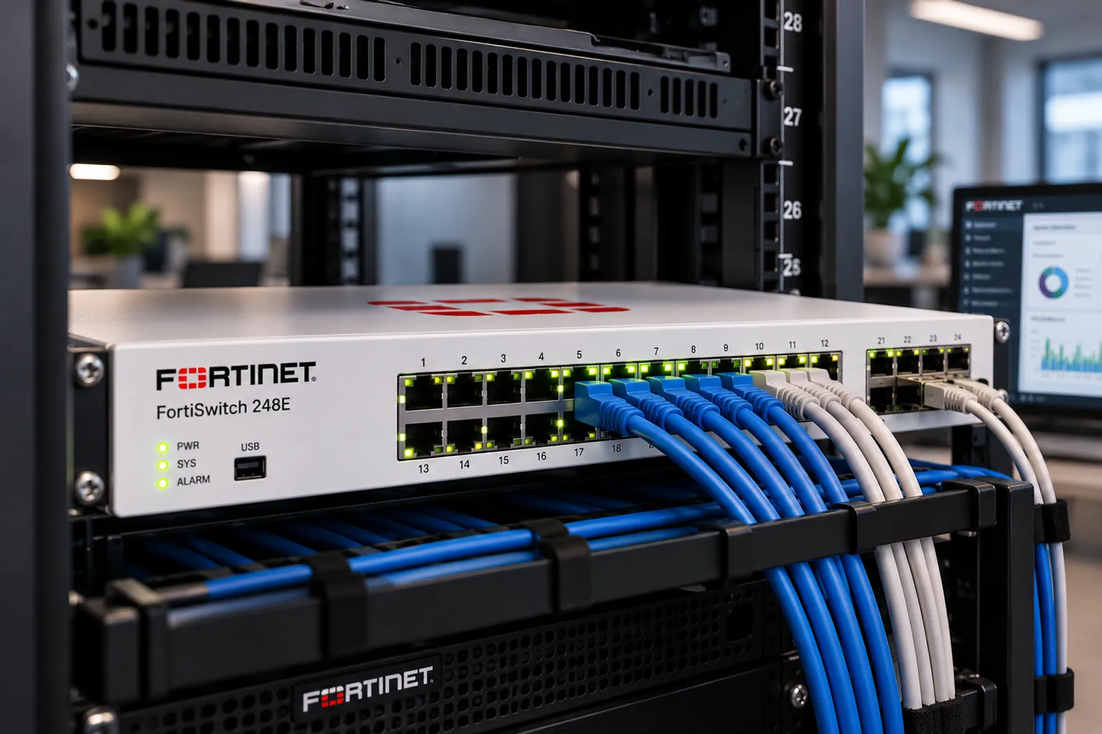 FortiSwitch – switches managed by your FortiGate